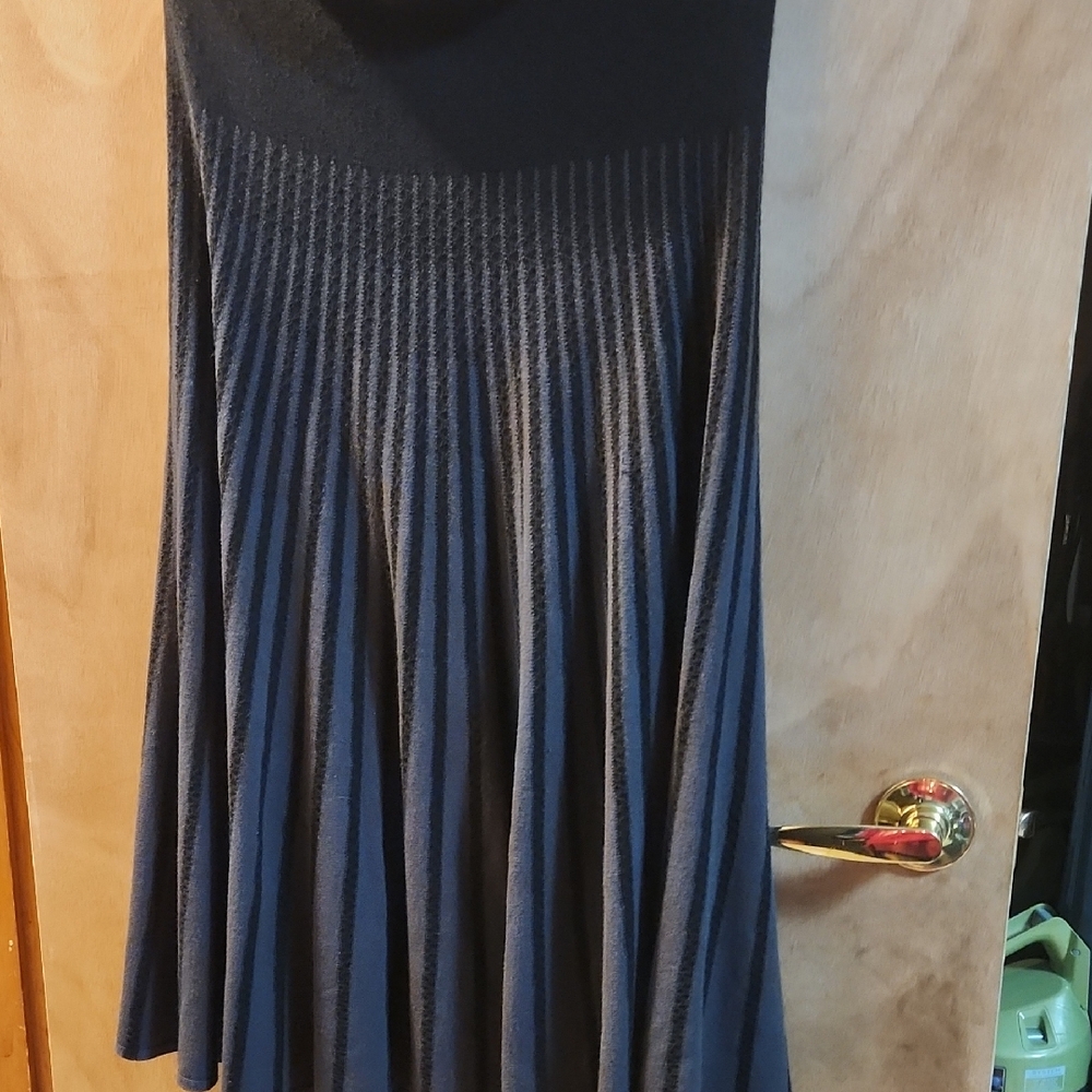 Nine West Black A-Line Skirt